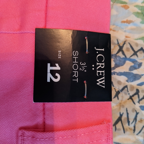 J. Crew hot Pink Shorts NWT'S - Picture 4 of 4